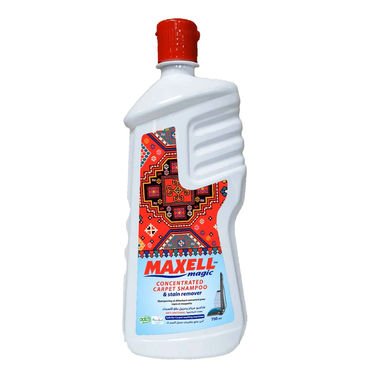 ماكسيل ماجيك شامبو مركز ومزيل بقع السجاد     750 مل