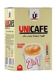 يوني كافيه قهوة سريعة التحضير علبه 50ظرف