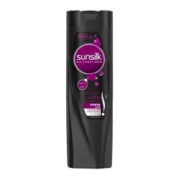 صن سيلك شامبو - لمعان ساحر للشعر الاسود 350مل