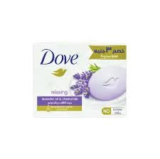 دوف صابون بزيت اللافندر والبابونج 90 جم كريم مرطب