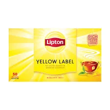 ليبتون شاي اسود 50 فلتر