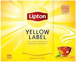 ليبتون شاي اسود 100 فلتر