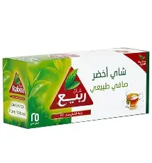 ربيع شاي اخضر صافي طبيعي 25فلتر