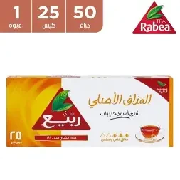 ربيع الاصلي شاي اسود 25فلتر