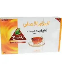 ربيع الاصلي شاي اسود 100فلتر