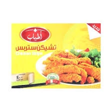 اطياب ستريبس شرائح صدور الدجاج 400 جرام