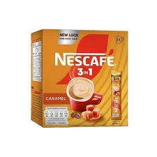 نسكافيه 3في1 بطعم الكراميل عبوة 24*18جم
