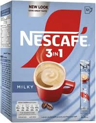 نسكافيه 3في1 MILKY عبوه12*20جم