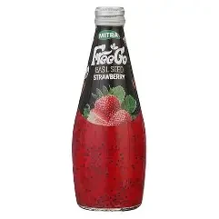 فري جو مشروب بذور الريحان بنكهة الفراولة 290مل