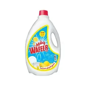 وفير سائل تنظيف الاطباق ليمون اصفر 4كجم