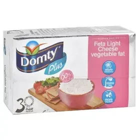 دومتي بلس جبن فيتا لايت نباتي الدهن 250 جم