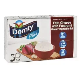 دومتي بلس جبن فيتا بطعم البسطرمة نباتي الدهن 500جم