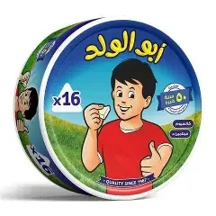 ابو الولد جبنة مثلثات 16قطع