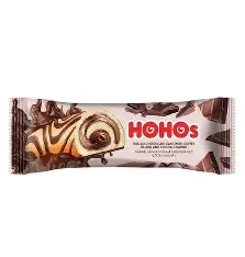 هوهوز كيك ملفوف ومحشو بكريمة الكاكاو