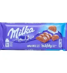 ميلكا شيكولاتة بابلي بالحليب 90جم