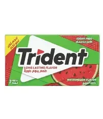 لبان ترايدنت نكهة البطيخ 13.5جم