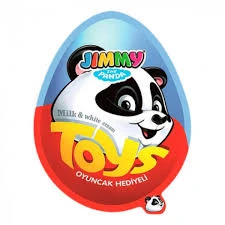 Jimmy the Panda Egg with Toys - Blue  - Children's Toys & Birthday Present Ideas