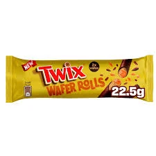 تويكس شوكولاتةويفر رولز 22.5جم