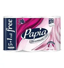 بابيا ورق تواليت 5+1 رول مجانا