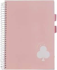 كشكول هارد كفر بينك 100 ورقة