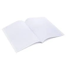 كشكول الحرمين - 40ورقه مسطر ورق ابيض مستورد مقاس 22.5*16