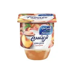 المراعي زبادي بقطع الخوخ 105 جم