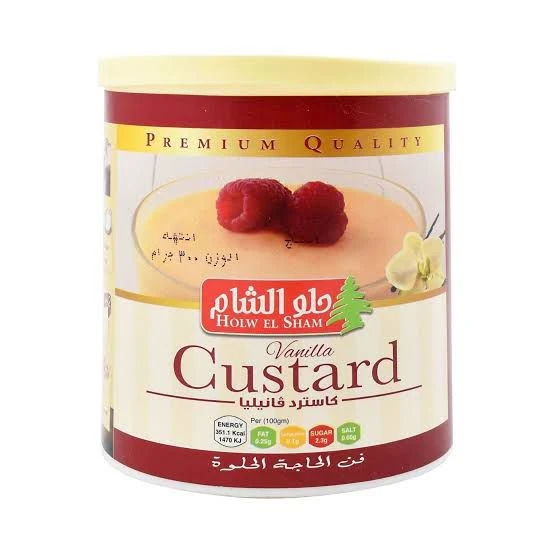 حلو الشام كاسترد فانيليا 280 جم