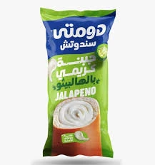 دومتي سندوتش جبنة كريمي بالهالبينو