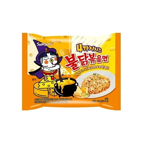 اندومي كوري رامين بنكهة الدجاج الحار جبنة الكواترو 145جم