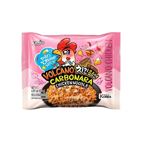 اندومي كوري بنكهة الدجاج الحار كاربونار 130جم