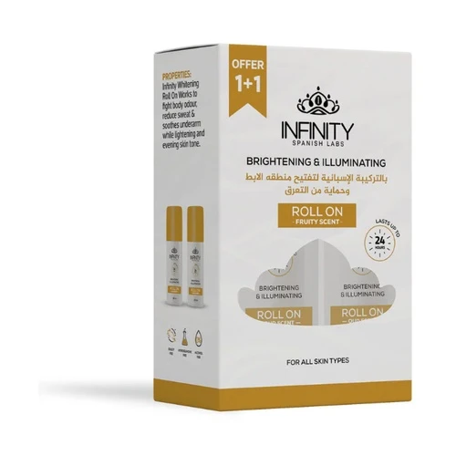 انفينتي بالتركيبة الاسبانية لتفتيح منطقة الابط وحماية من التعرق