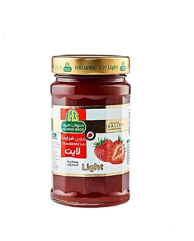 حلواني اخوان مربي فراولة لايت 340جم