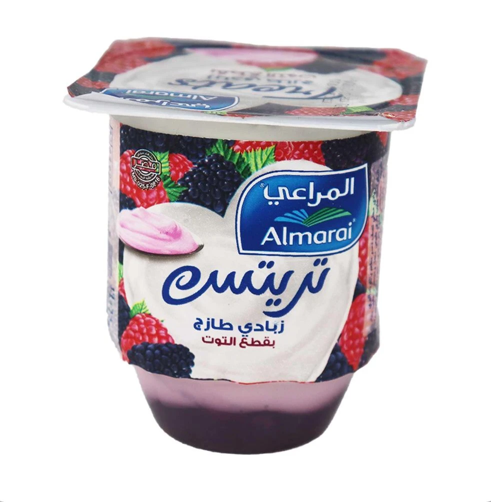 المراعي زبادي بقطع التوت 105 جم