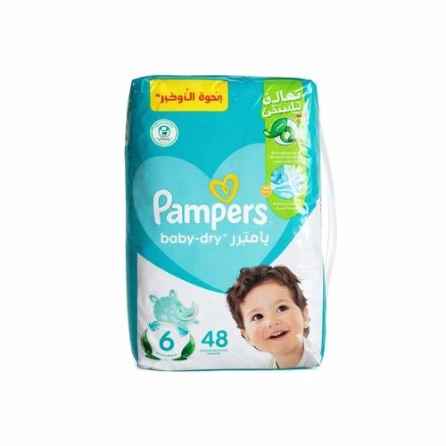 بامبرز مقاس 6 كبير 48 حفاضه