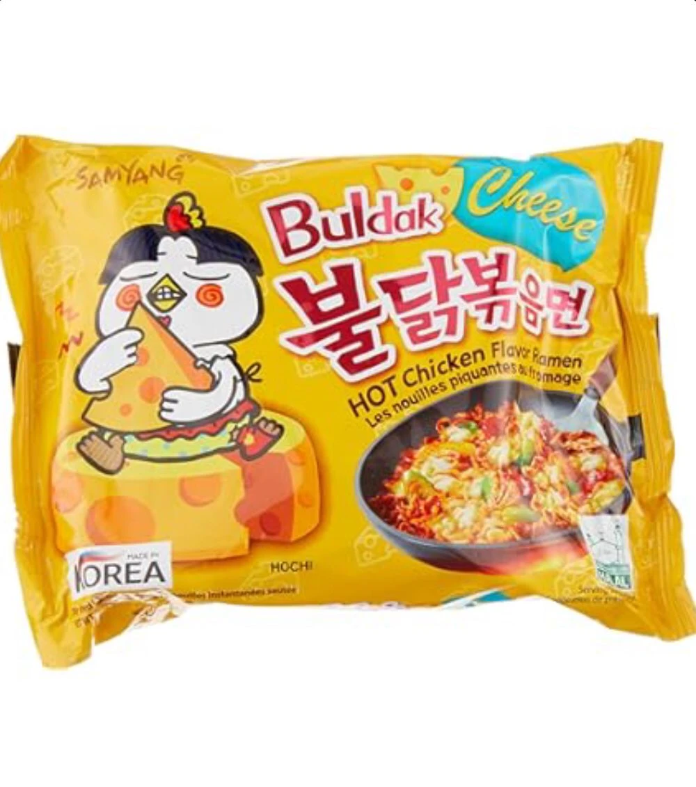 نودلز رامين بنكهة الدجاج الصيني الحار والجبنة 142جم